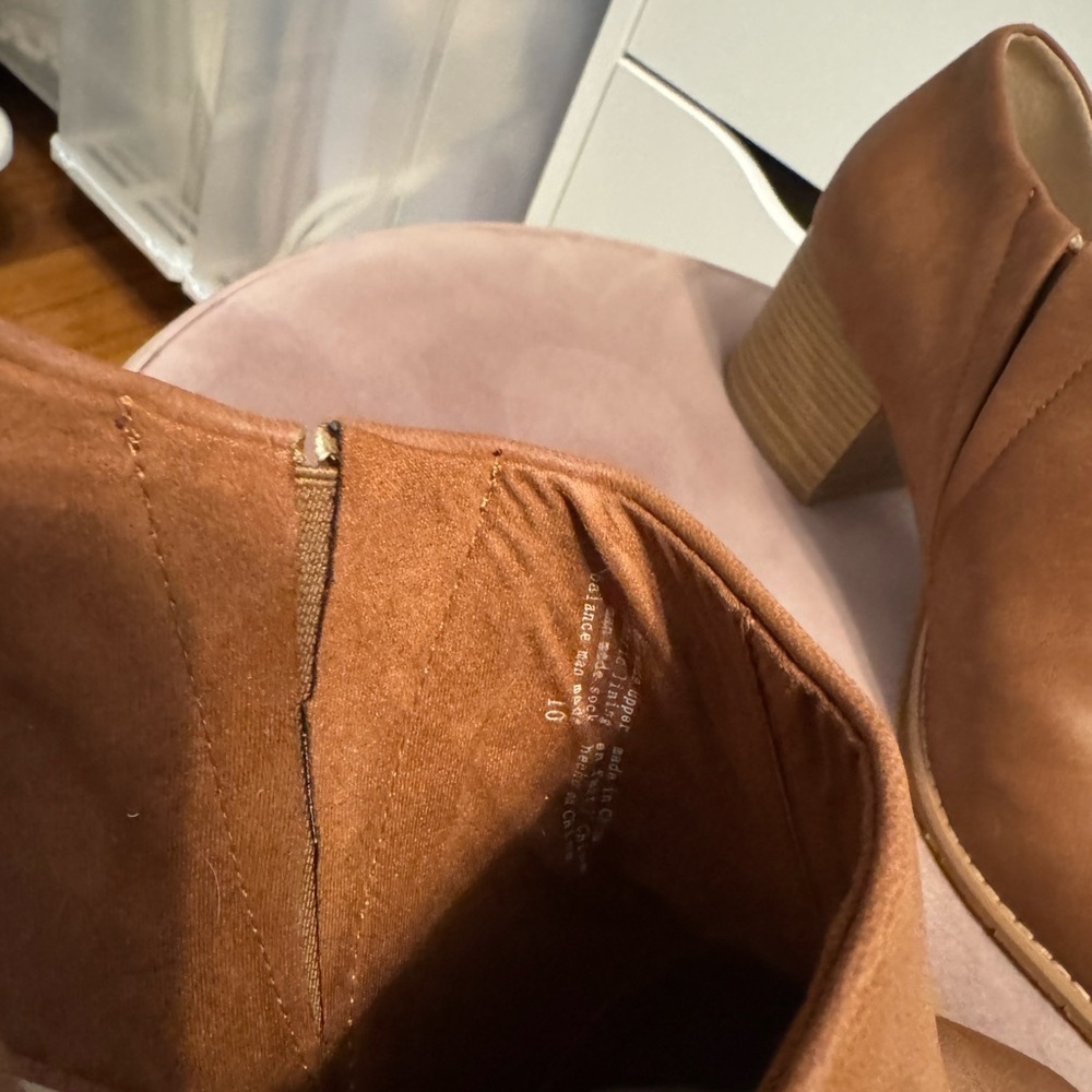 Tan Booties - Picture 3 of 4